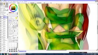 [Speed Drawing] Проба графического пера в SAI paint tool - Windranger Dota 2