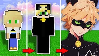 КАК МЕНЯЛСЯ СУПЕР КОТ АДРИАН И ЕГО ЖИЗНЕННЫЙ ЦИКЛ В МАЙНКРАФТ! ЛЕДИ БАГ