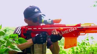 Nerf War: Couple Marksman Nerf Battle Fighting Team Final NERF MOVIES