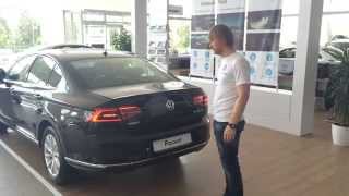 Открыть багажник ногой? Легко! Новый Volkswagen Passat.