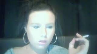 Young Teen Girl Smoking A Cigarette (more in description)