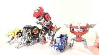 BANDAI レガシー・メガゾード レビュー Part.1（恐竜戦隊 ジュウレンジャー 大獣神 ）20th Anniversary Edition PRMM Legacy Megazord