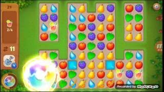 Gardenscapes level 29.