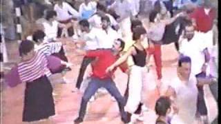 Ayelet and Dror dancing Marco Ben Shimon's Naama at Tel Aviv University, 1985