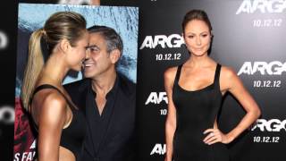 Stacy Keibler's Amazing Dress Woos George | Splash News TV | Splash News TV