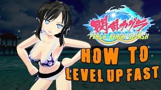Senran Kagura Peach Beach Splash: How To Level Up Quick, Get Ultra Rares, ETC
