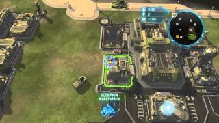 Halo Wars - On the Defensive - Skirmish 1v1 on Legendary - Part 1