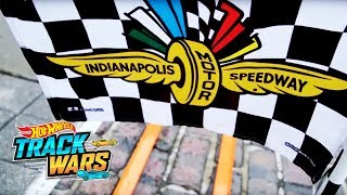 Cross the Indy Finish Line! | Indy 500 | Track Wars | Hot Wheels