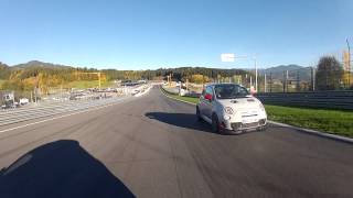 Red Bull Ring Abarth 500 G-TECH RSS mal zwei