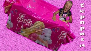 Barbie: Surprise eggs Kinder Surprise Маша и Медведь, Фиксики, Губка Боб