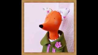 Мастер класс Лиса Тильда в съемной одежде/DIY Fox Tilda How to make/Tilda4kids
