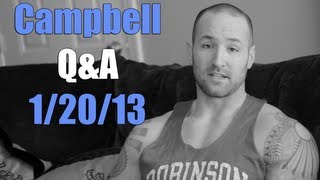 Campbell Q&A Part 1 1/20/13