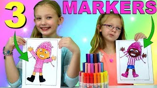 3 MARKER CHALLENGE!!!