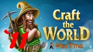 Craft The World [11-я серия] Рельсы, шпалы, вагонетка