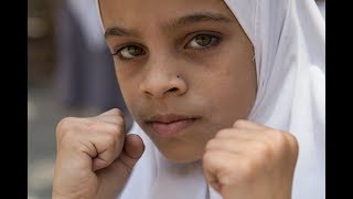 Muslim Teen Girls Fight Back