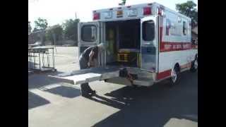 Mac Bariatric Ambulance Lift loading Stryker Bariatric cot