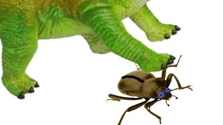 Динозавры и ЖУК. Хочу быть ДИНОЗАВРОМ! Насекомые мультик. Театр игрушек. Мурзик ТВ