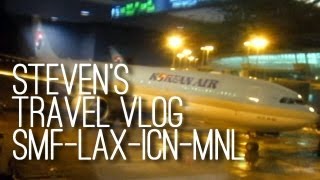My Travel Vlog from Sacramento to Philippines