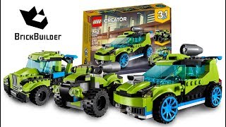 LEGO CREATOR Rocket Rally Car 31074 - Lego Speed Build - Brick Builder