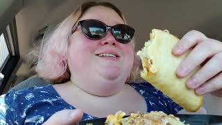 Ssbbw taco bell car mukbang after dentist visit