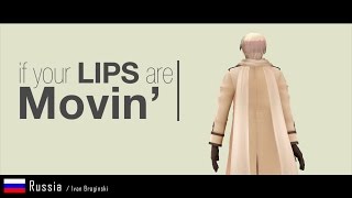 [MMD] Hetalia Characters - Lips Are Movin' (45 Gays ;) ||10K SUB||