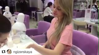 Анастасия Гизерская в маникюре выбирает нюдовые тона и NeoNail