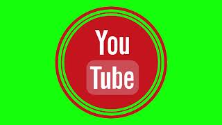 ? Иконка ютуб/youtube на хромакее для видеомонтажа