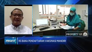 Penjelasan PERSI Soal Pendaftaran Vaksinasi Covid-19 di Rumah Sakit