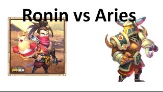 CC #101 Wird Ronin vom Aries Debuff getroffen? by Hunted Castle Clash | Schloss Konflikt