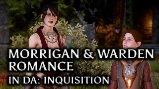 Dragon Age: Inquisition - Morrigan & the Warden Romance in DAI (Human Baby, all scenes)
