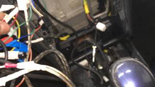 One of the worst stereo installs I've ever seen ( Toyota caldina)