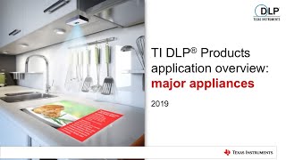 DLP technology for major appliance displays