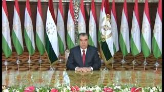 Паёми табрикотӣ бахшида ба Рӯзи ҷашни Ваҳдати миллӣ   Президенти Тоҷикистон   President of Tajikista