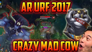 AR URF 2017 !!! OP MAD COW ALISTAR - League of Legends AR URF 2017 PBE