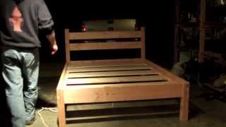Queen bed frame