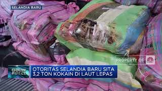 Otoritas Selandia Baru Sita 3,2 Ton Kokain di Laut Lepas
