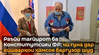 Раъйи тағйирот ба Конститутсияи ФР: чӣ гуна дар кишварҳои ҳамсоя баргузор шуд