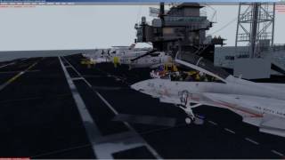 Prepar3D [P3D v3.4] | Aerosoft | F-14 Tomcat | Cold and Dark | carrier operations