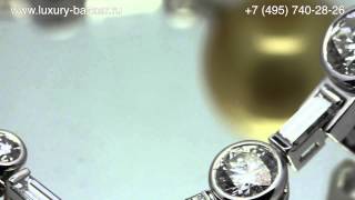 Cartier - серьги с жемчугом и бриллиантами