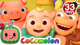 Head Shoulders Knees and Toes | +More Nursery Rhymes & Kids Songs - CoCoMelon