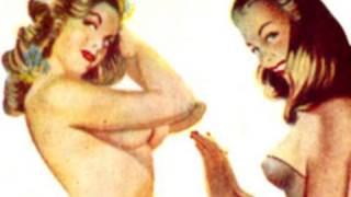 1950's 1940's Pin-up Girls Art Vintage Erotica Risque Glamour Fashion Hairstyle Cigarette Cards