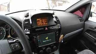 Головное устройство, магнитола в opel zafira, astra h, antara с all алиэкспресс.