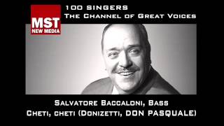 100 Singers - SALVATORE BACCALONI