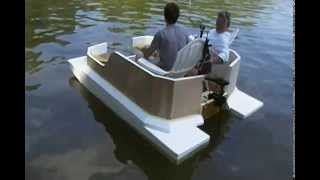 Maiden Launch of our Pontoon Boat