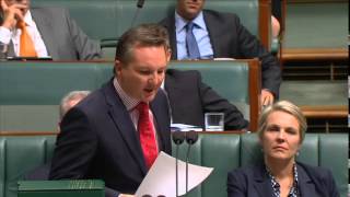 Chris speaks on Tony Abbott's Budget of Broken Promises