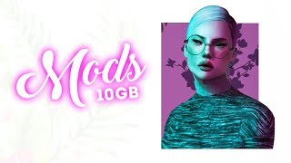 ?МОЯ ПАПКА МОДС 10GB | THE SIMS 4 | ALPHA и MAXIS MATCH ?