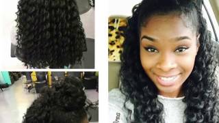 Crochet Braids using Brazilian Braid hair