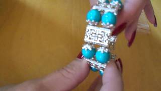 Dealetreme: Mexican Turquoise German Silver Cuff Bracelet