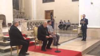 Ecco cosa è successo durante l'annuncio in Cattedrale