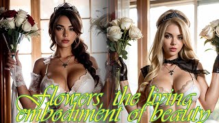 Flowers, the living embodiment of beauty | AI beauty